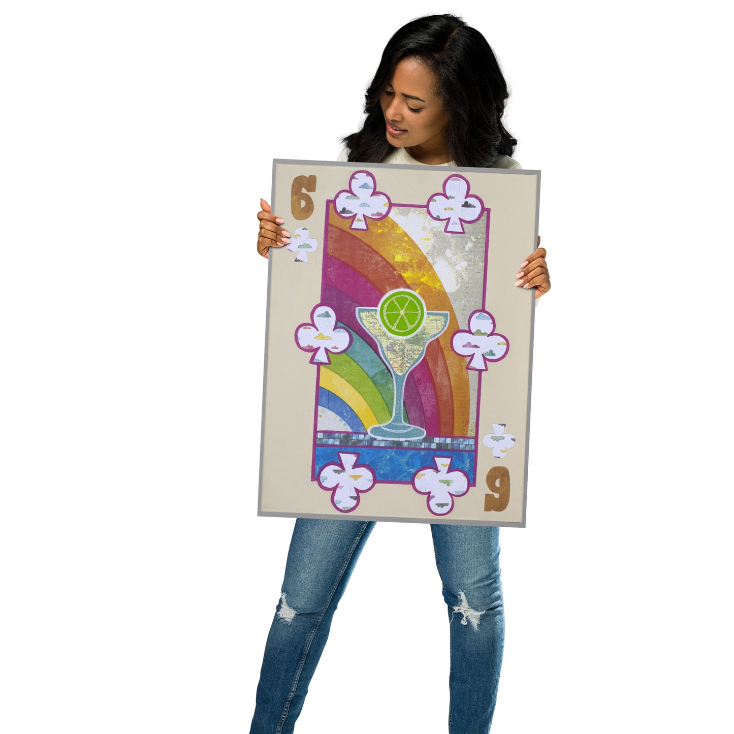 Six of Clubs by Suzanne Villella | Poster