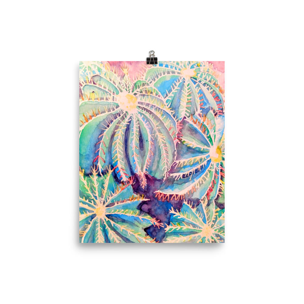 Finding Strength Water Color by Lara Somers | Poster