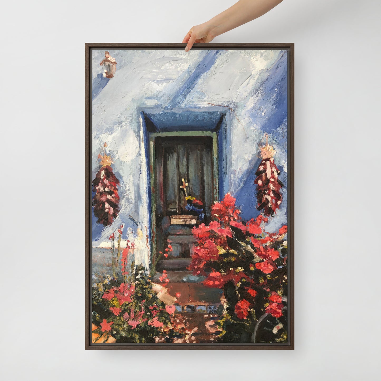 Barrio Door by Rob Waters | Framed canvas