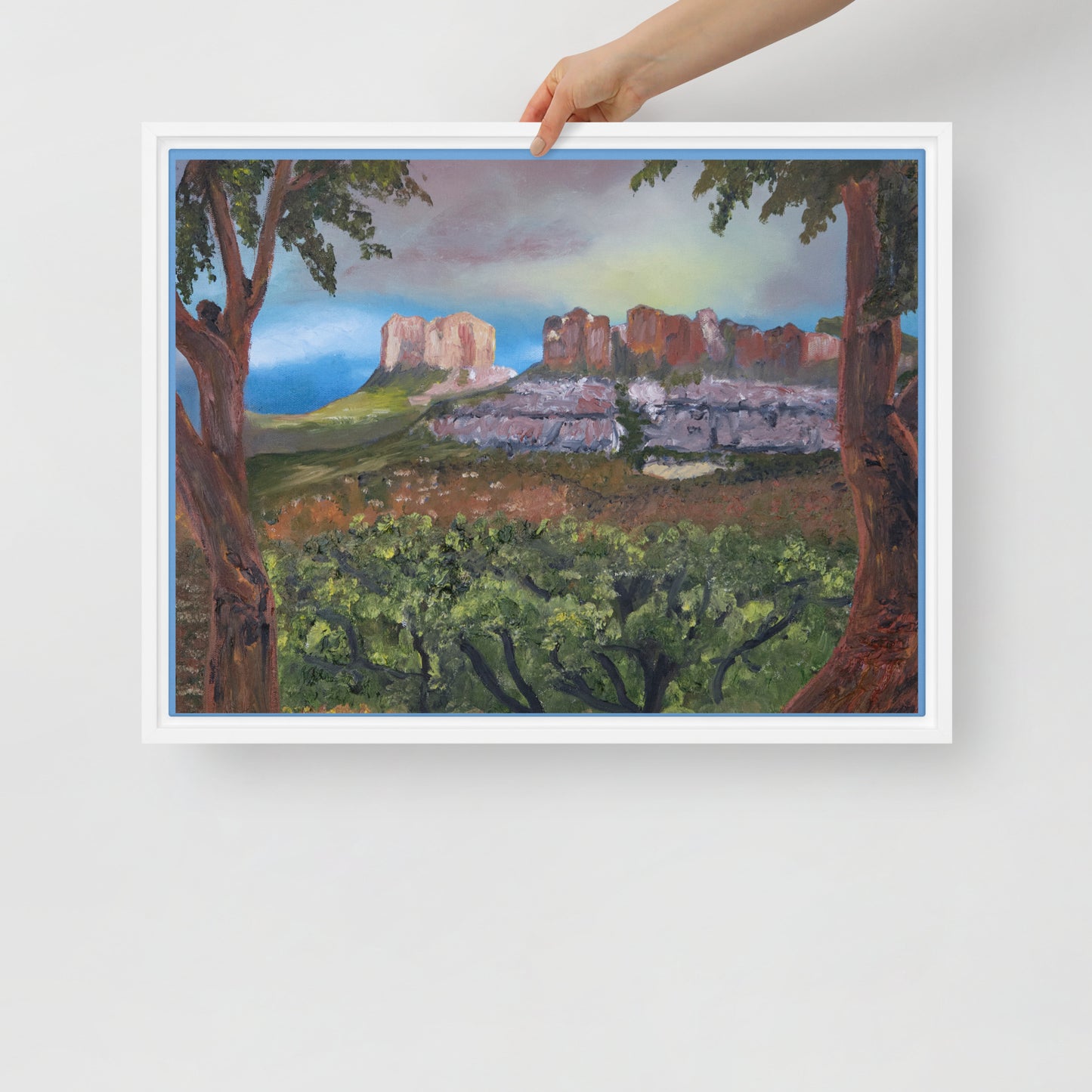 Sedona by Steven Bye | Framed canvas