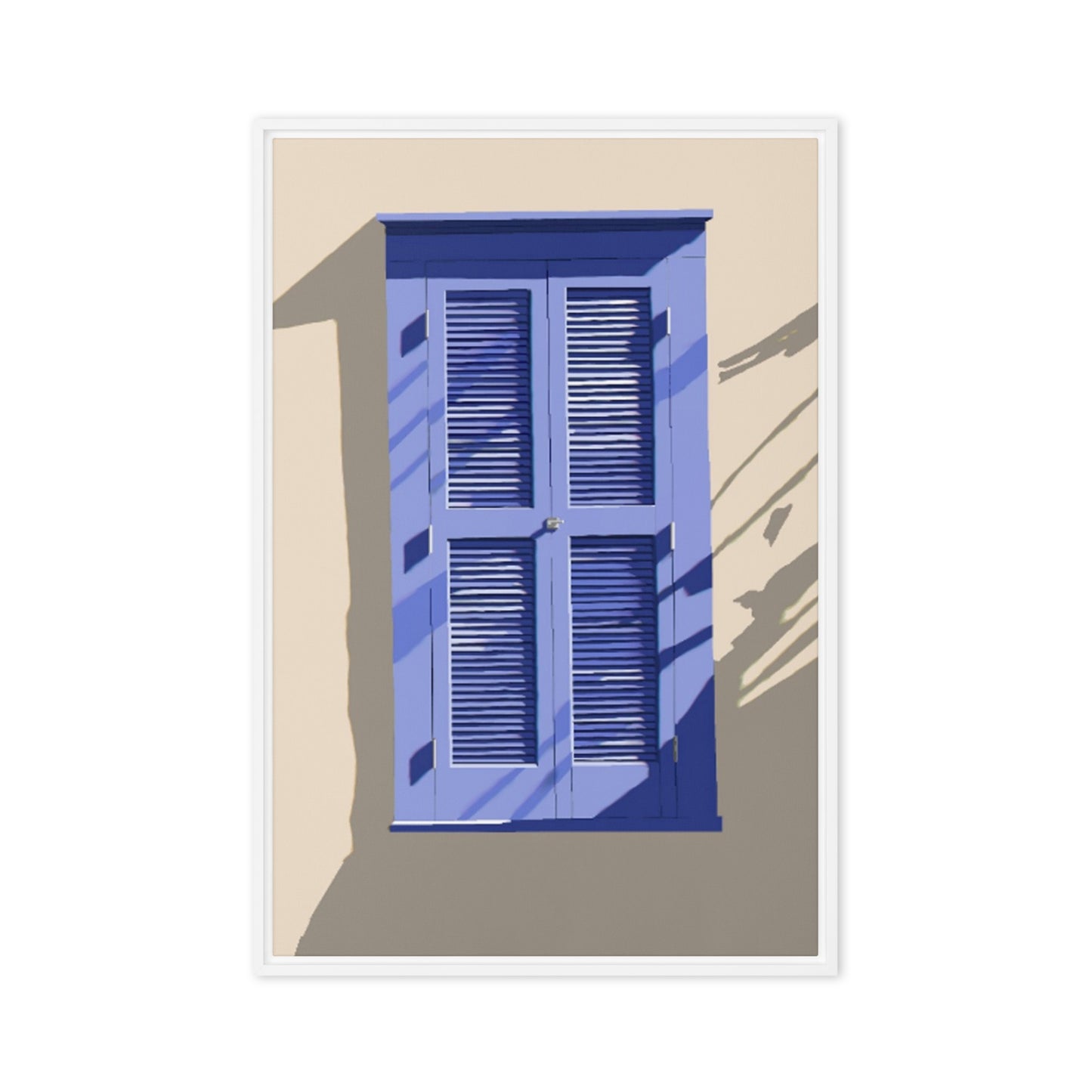 TMA Shutter by Mike Berren | Framed canvas