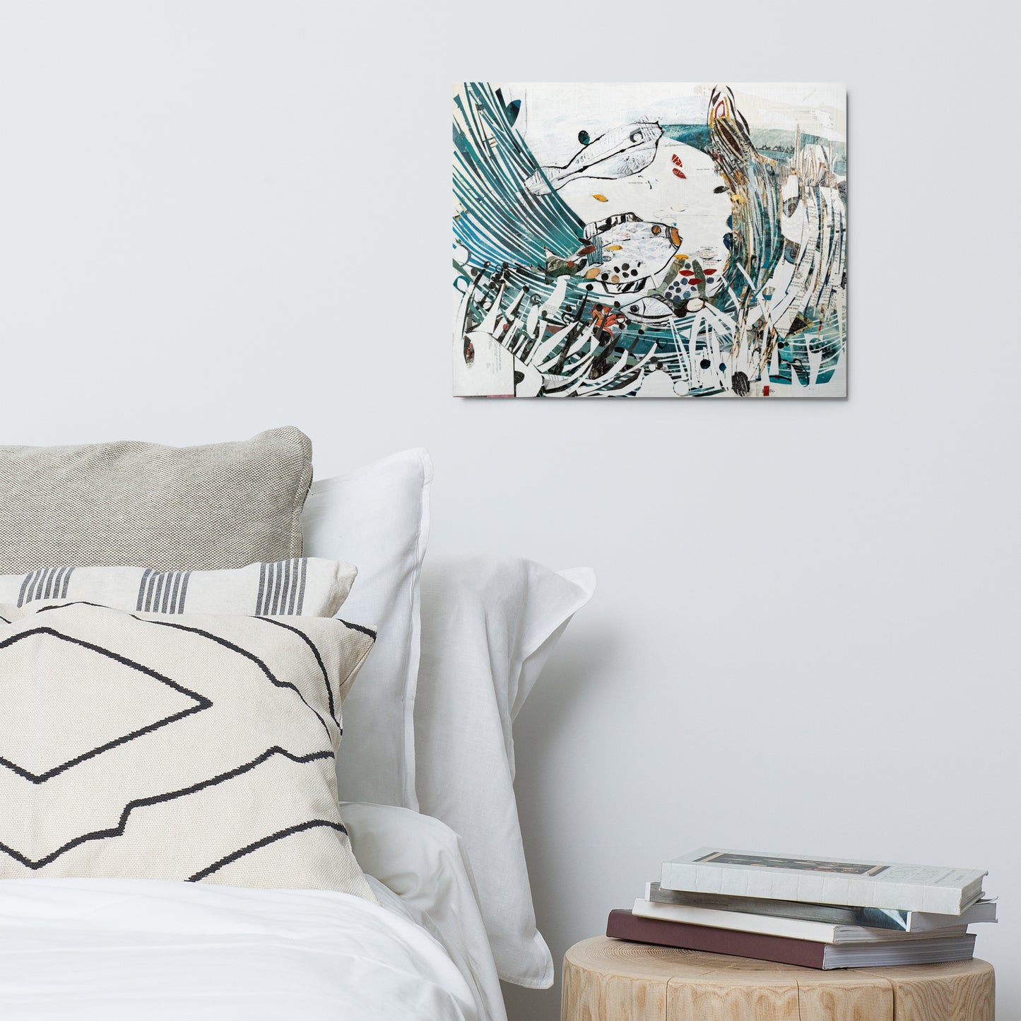 Seas Trees by Amy Lynn Bumpus | Metal Print