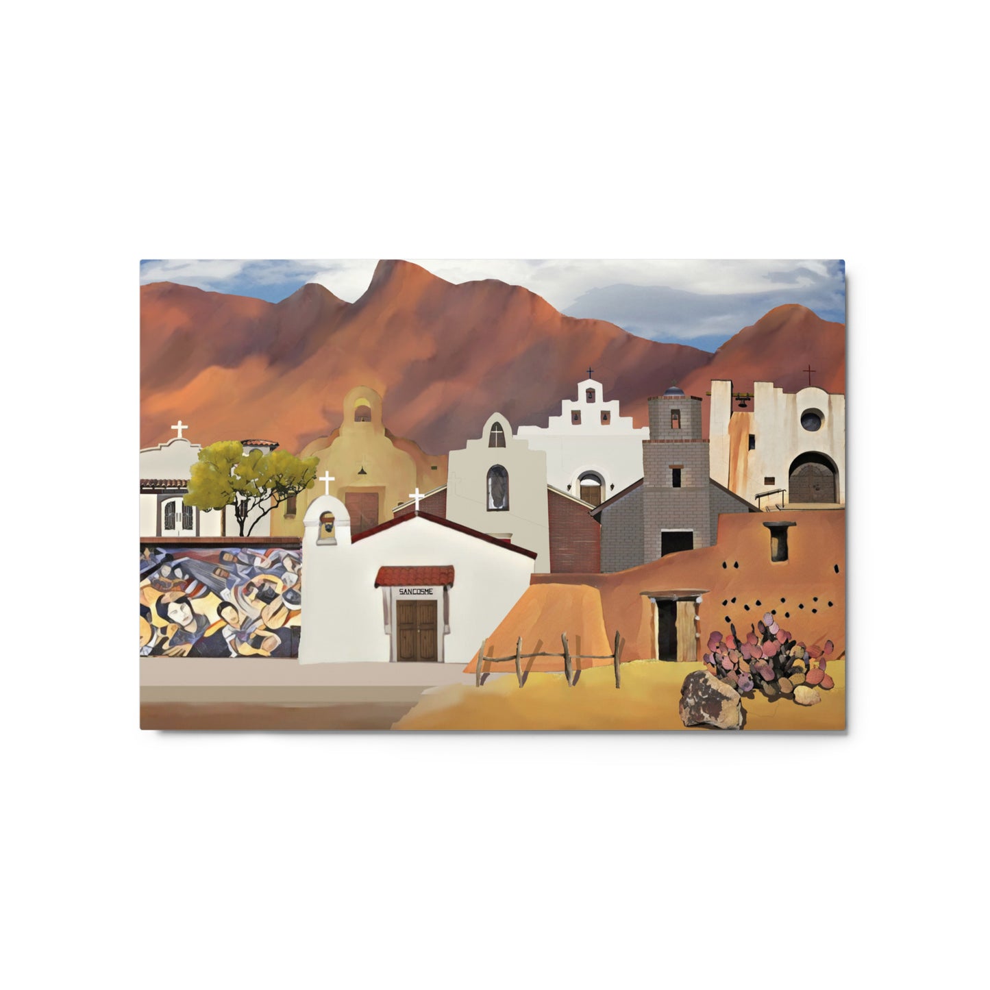 Churches, Chapels & Missions by Mike Berren | Metal prints