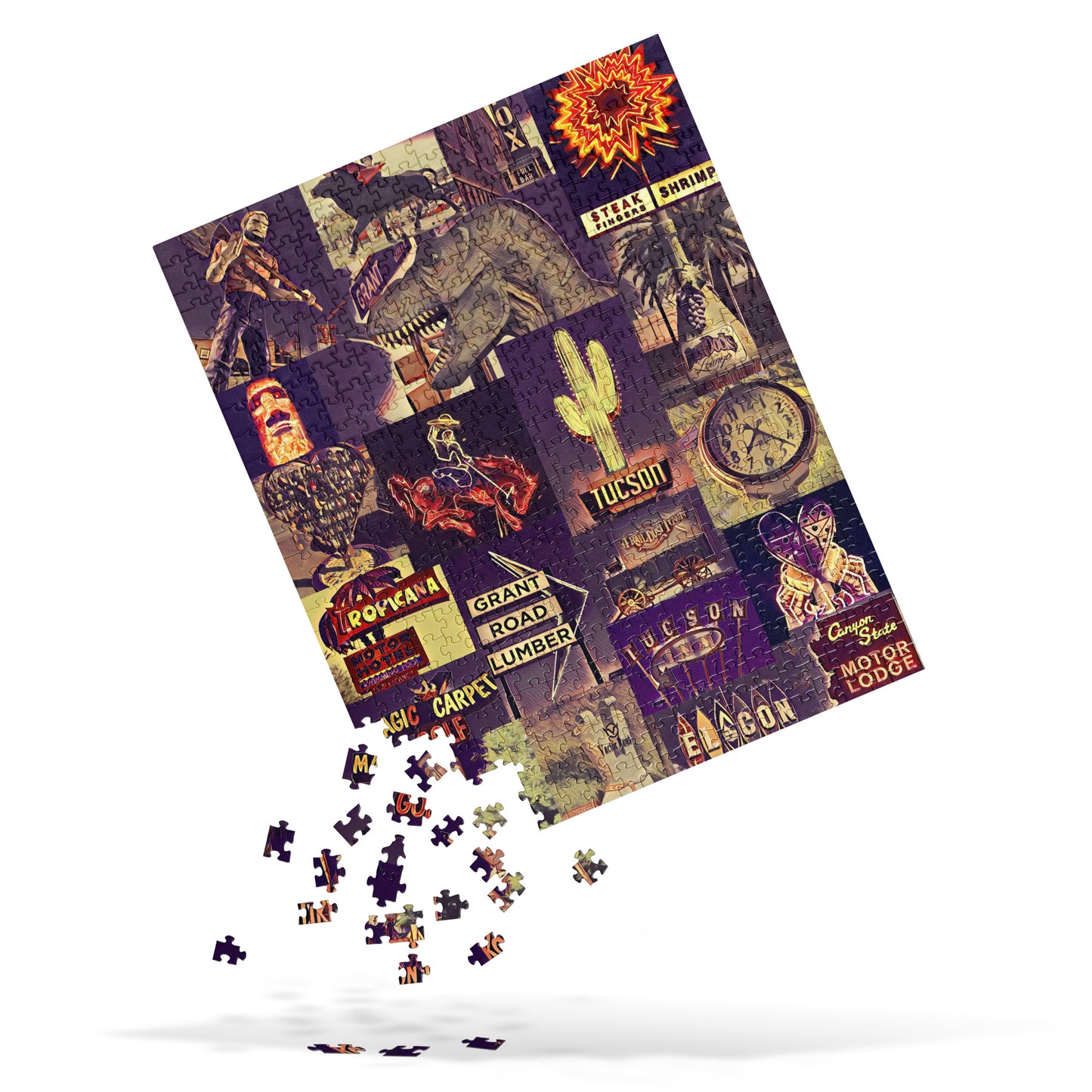 Tucson Icons by Enrique Aldana | Jigsaw puzzle