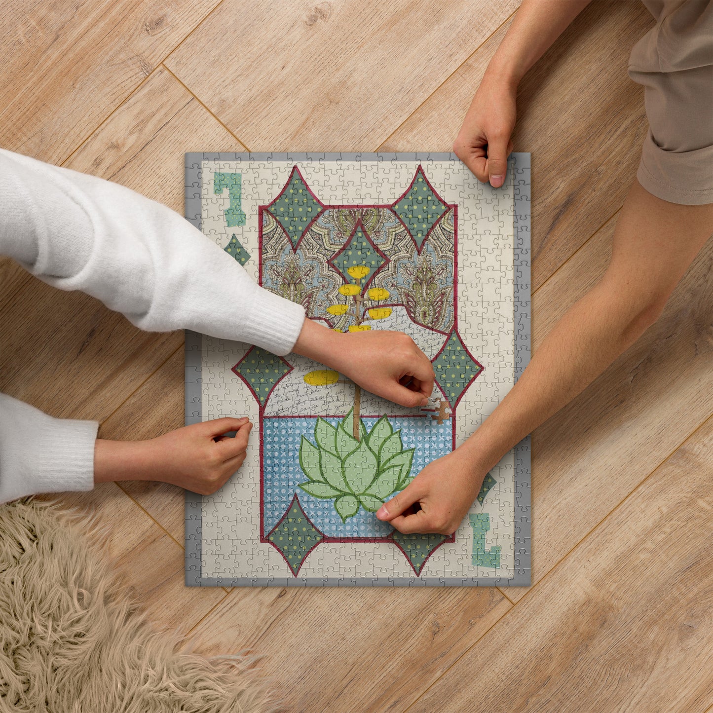 Seven of Diamonds by Suzanne Villella | Jigsaw puzzle