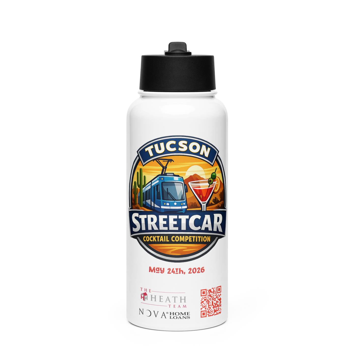 Streetcar Cocktail Water Bottle