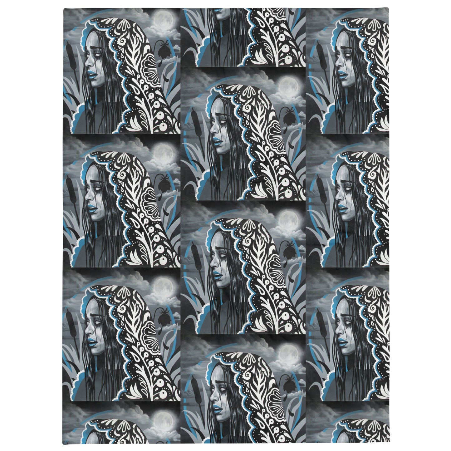 La Llorona by Jessica Gonzales | Throw Blanket