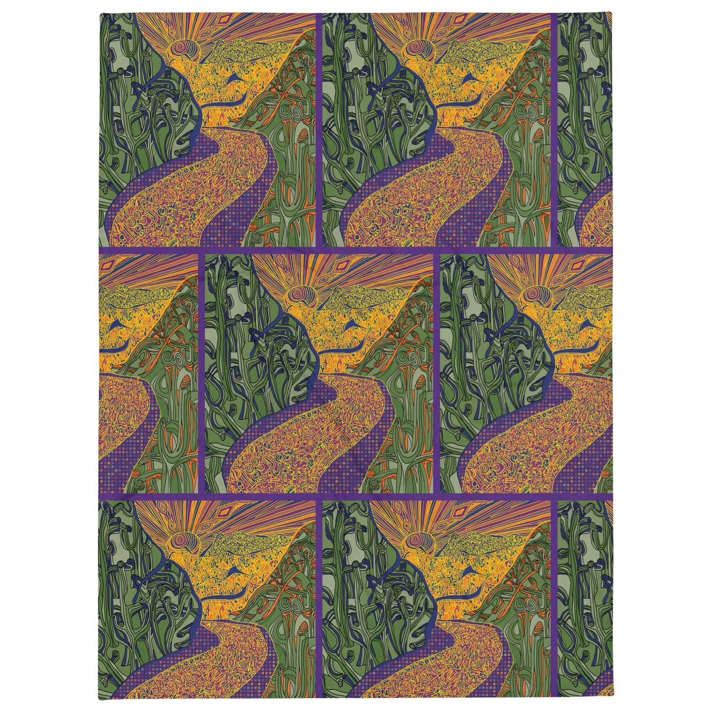 Gates Pass by Lauri Kaye | Throw Blanket