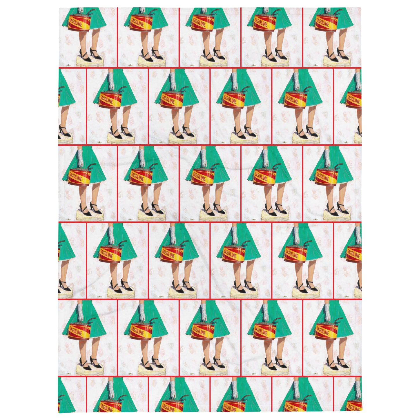 High Octane by Kathleen Arthur | Throw Blanket