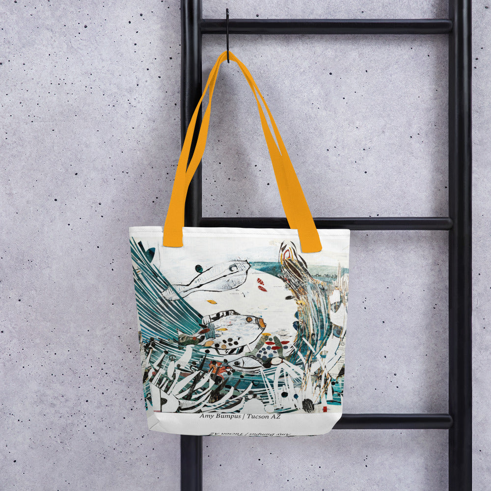Seas Trees by Amy Bumpus | Tote bag