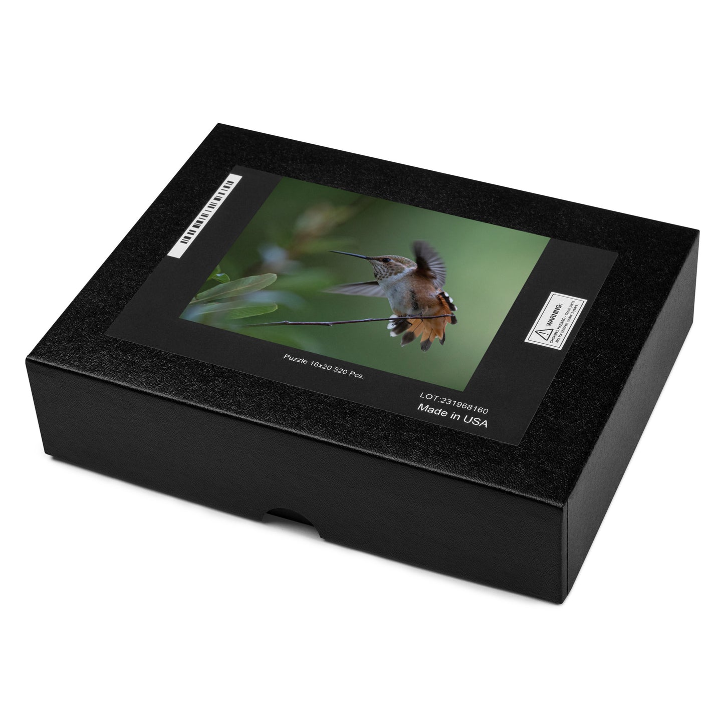 Rufous Hummingbird by Leslie Leathers Photography | Jigsaw puzzle