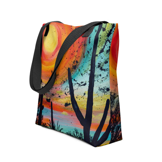 Saguaro Sun by Courtney Christie | Tote bag