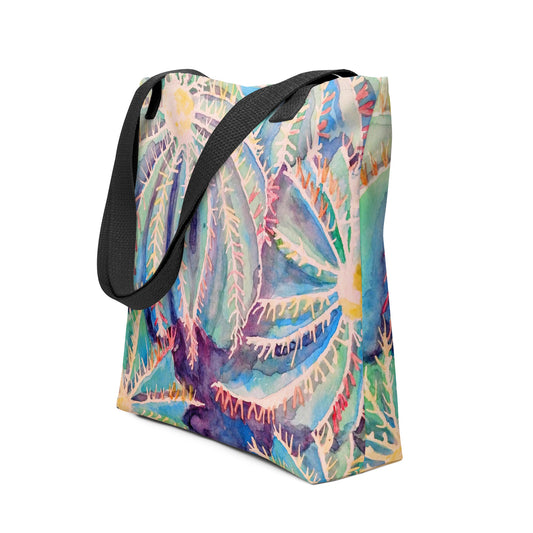 Finding Strength Water Color by Lara Somers | Tote bag