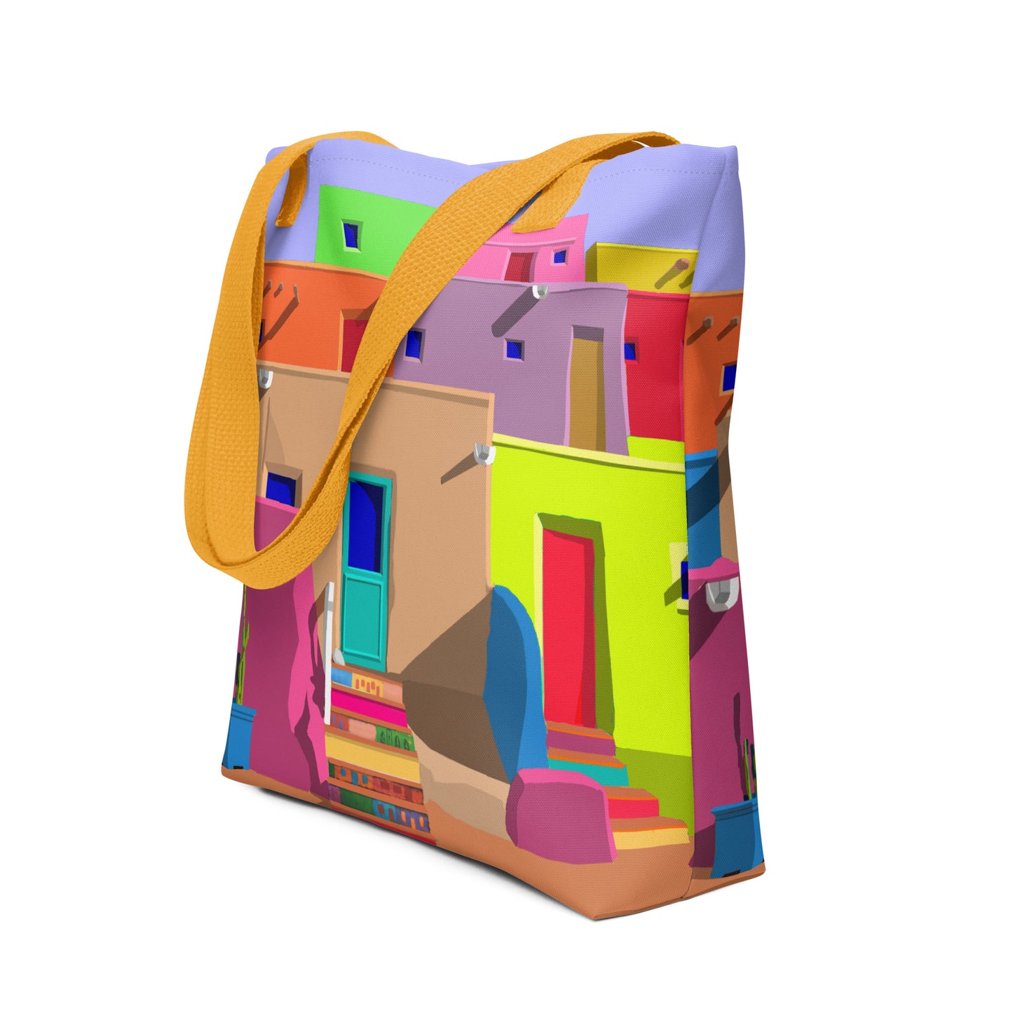 Pueblos Houses by Mike Berren | Tote bag