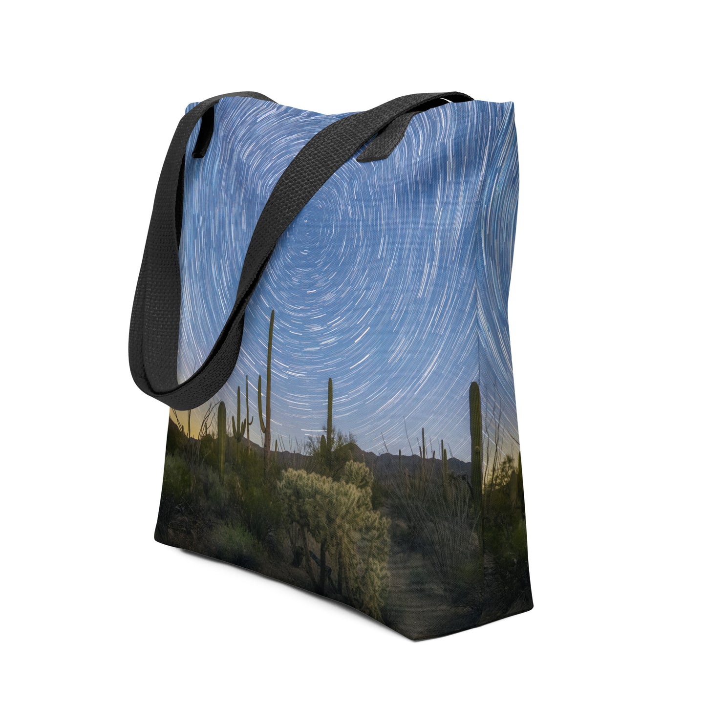 Sonoran Startrails by Sean Parker Photography | Tote bag