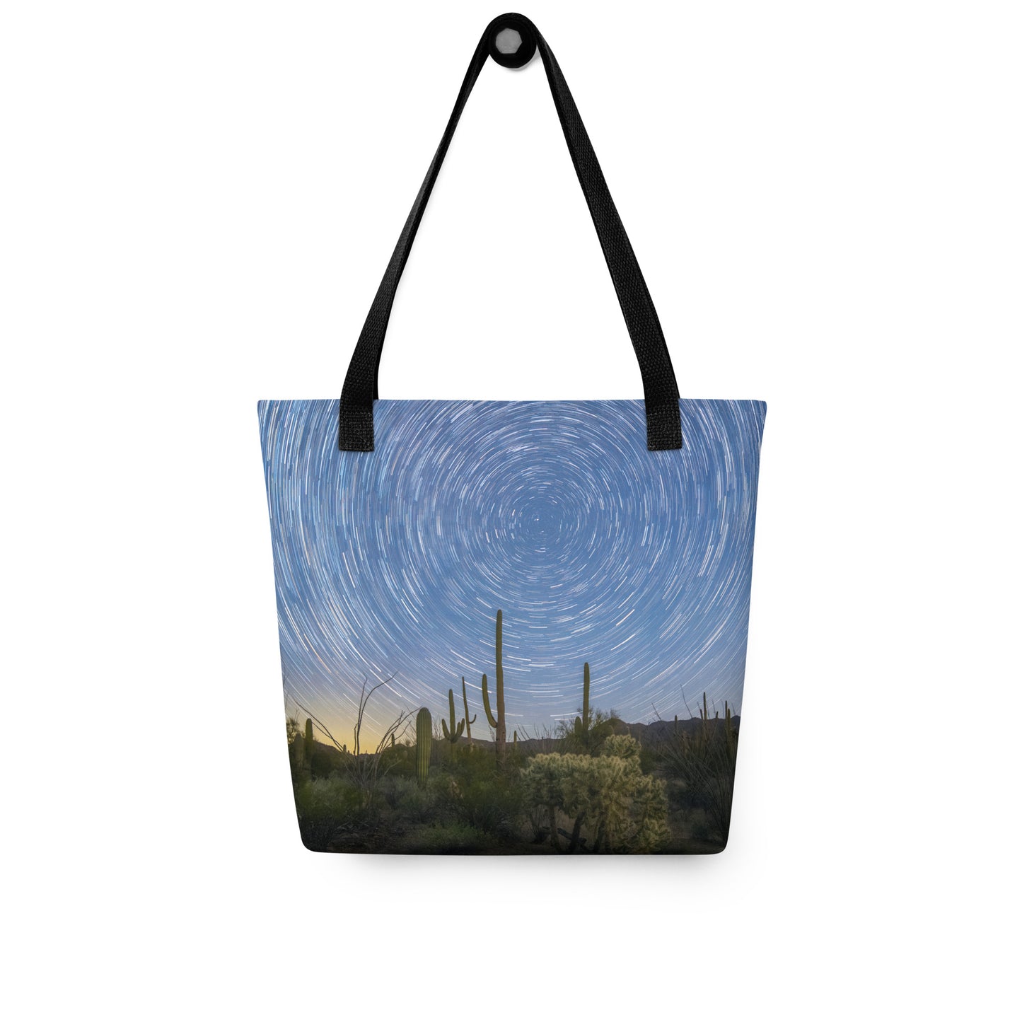 Sonoran Startrails by Sean Parker Photography | Tote bag