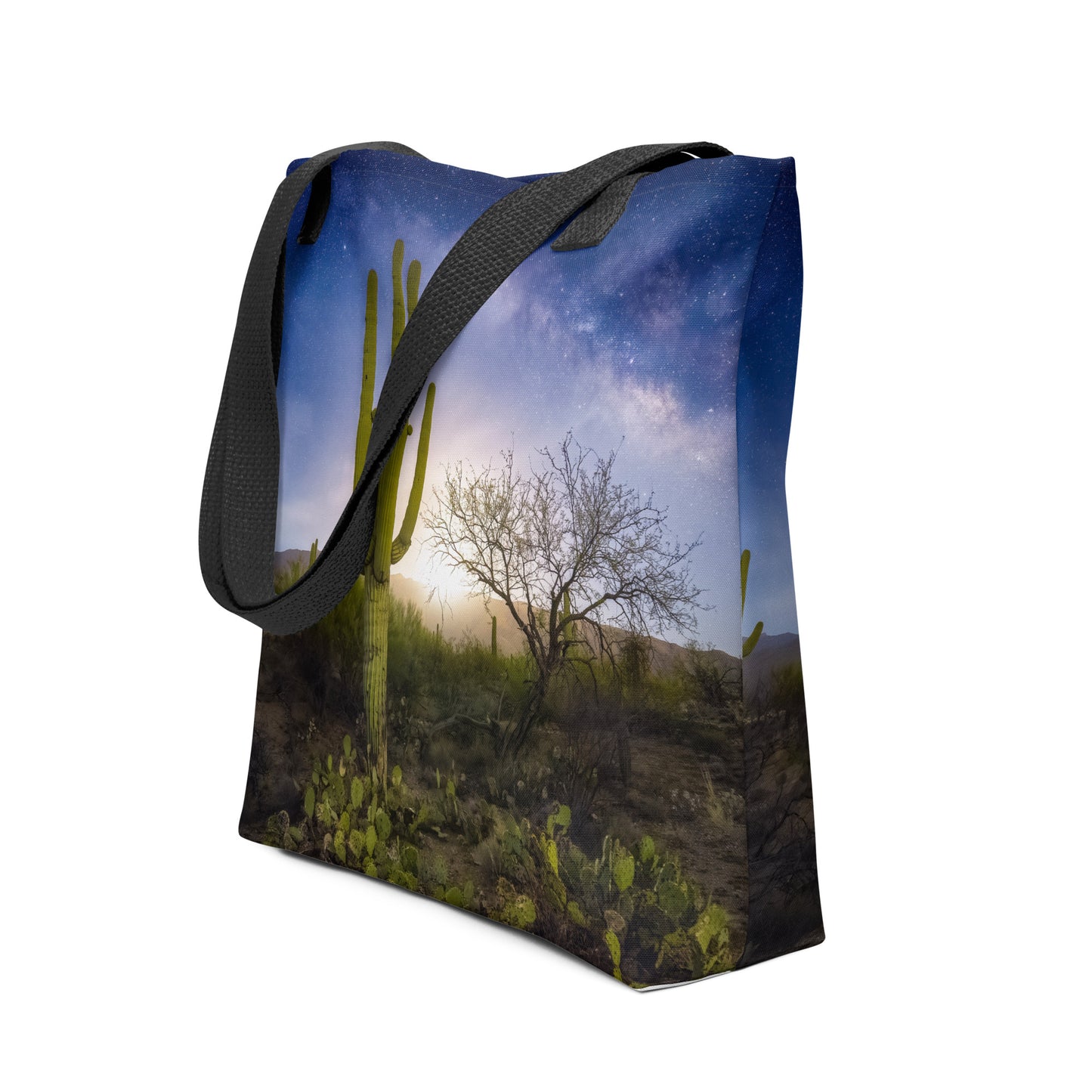 Milkyway Moonrise by Sean Parker Photography | Tote bag