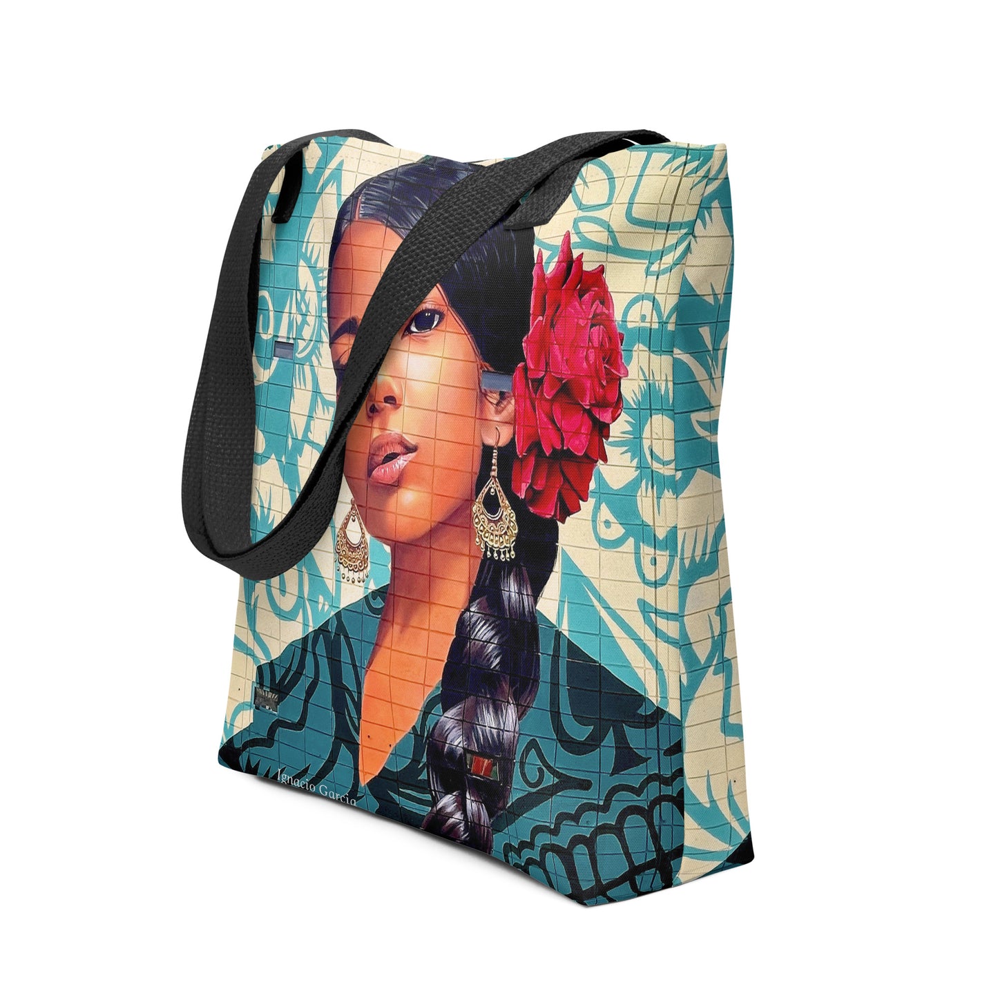 Empowered Woman Mural by Ignacio Garcia | Tote bag