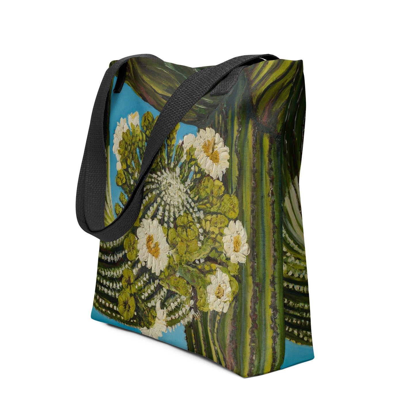 Twisted Saguaro by Andrea Rodriguez | Tote bag