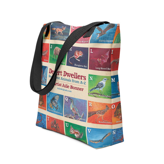 Desert Dwellers by Julie Bonner | Tote bag