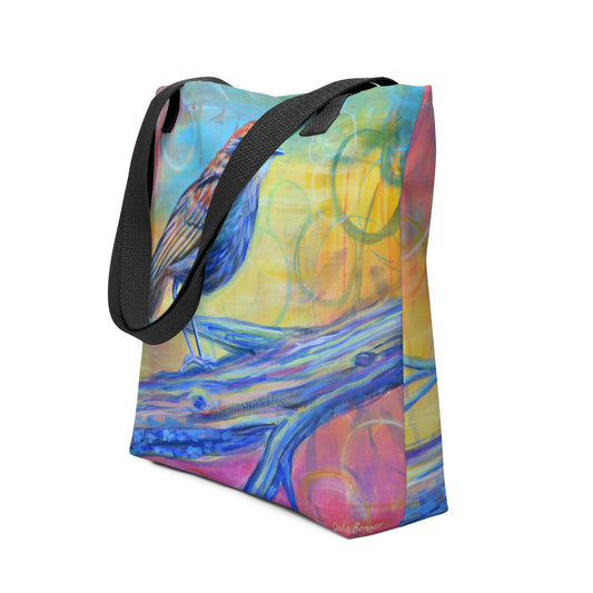 Looking Ahead by Julie Bonner | Tote bag