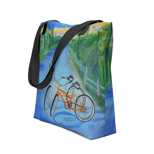 Bikes by Julie Bonner | Tote Bag