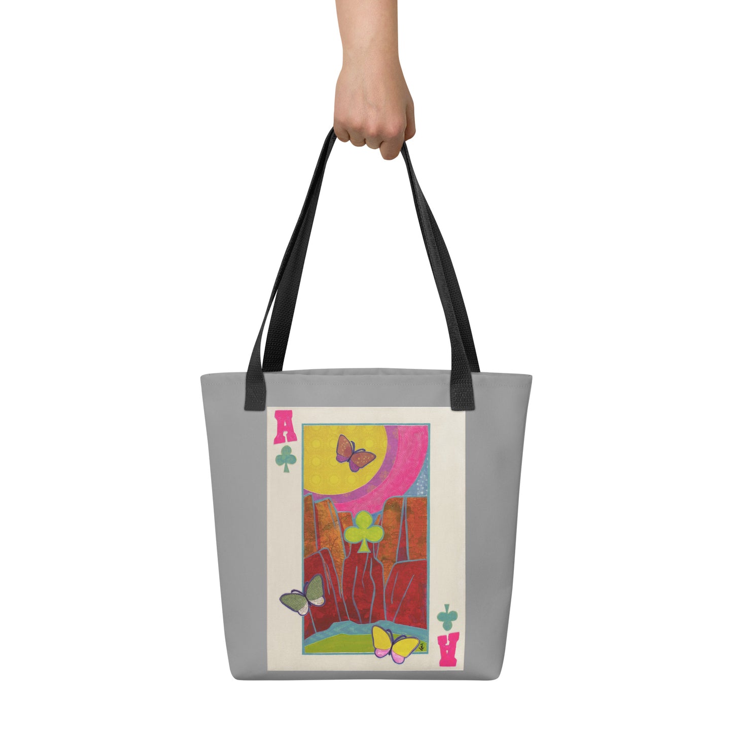 Ace of Clubs by Suzanne Villella | Tote bag