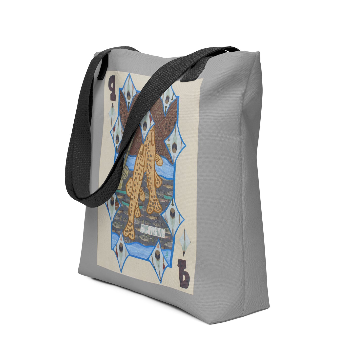 Nine of Diamonds by Suzanne Villella | Tote bag