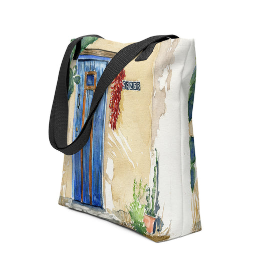 Blue Door Ft Lowell by Rob Waters | Tote bag