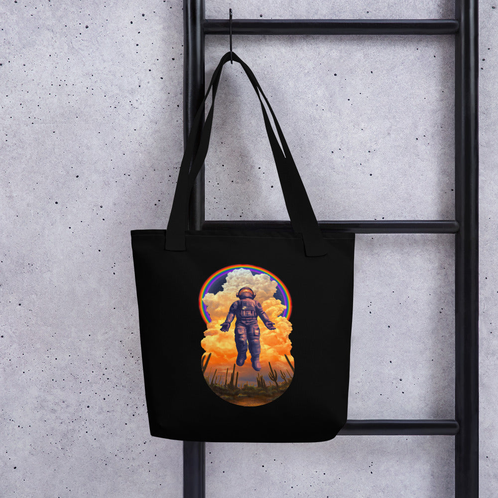 Spaceman Mural by Joe Pagac | Tote bag