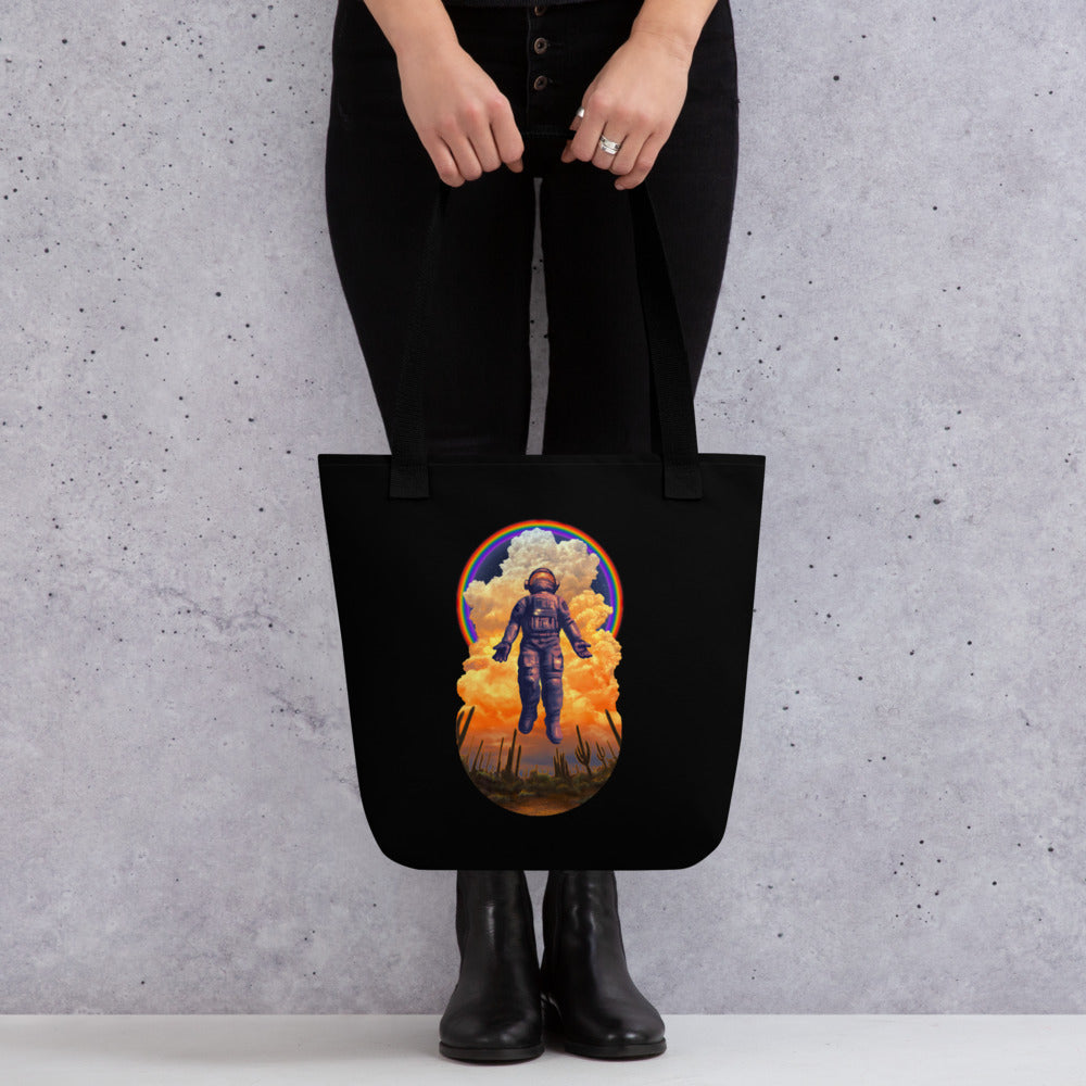 Spaceman Mural by Joe Pagac | Tote bag