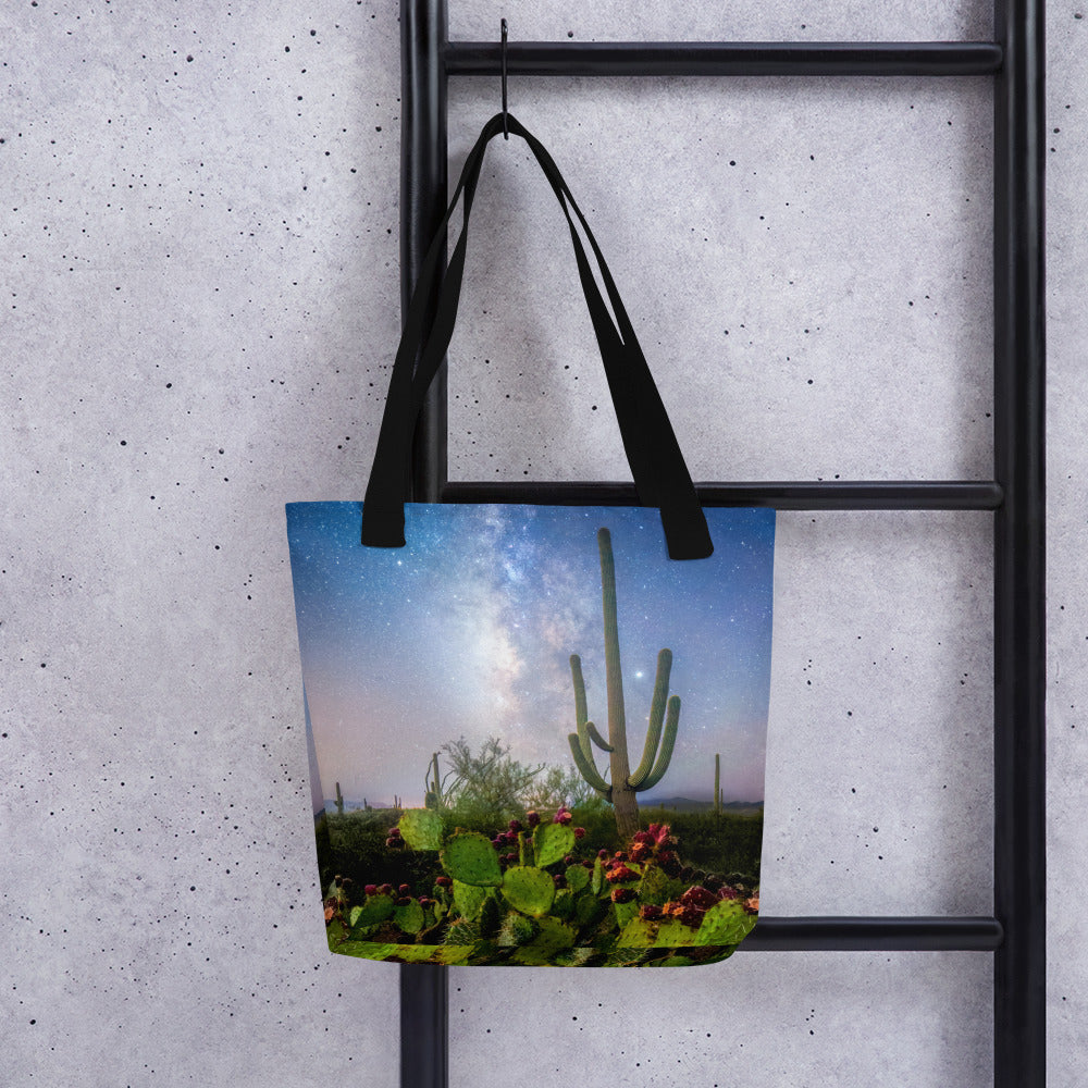 Milkyway Prickly Pear by Sean Parker Photography | Tote bag