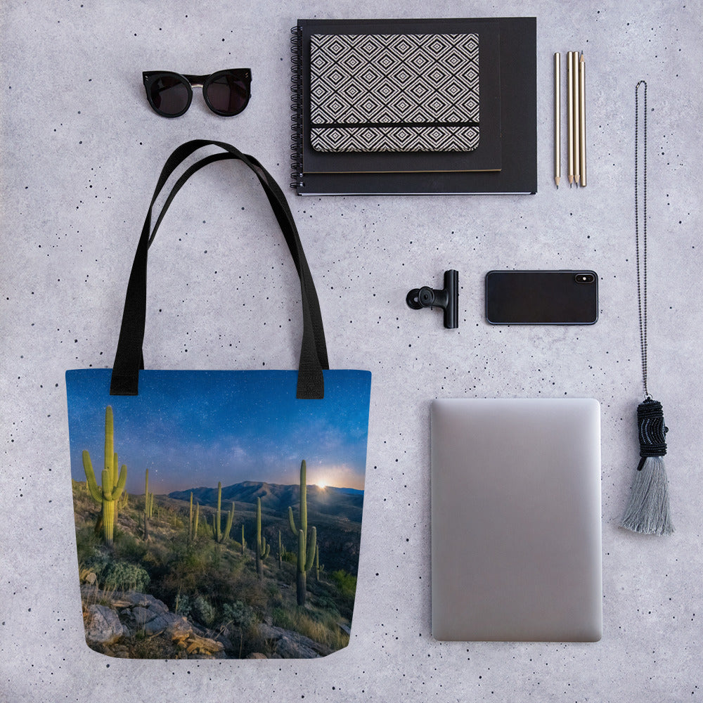 Morning Milkyway by Sean Parker Photography | Tote bag