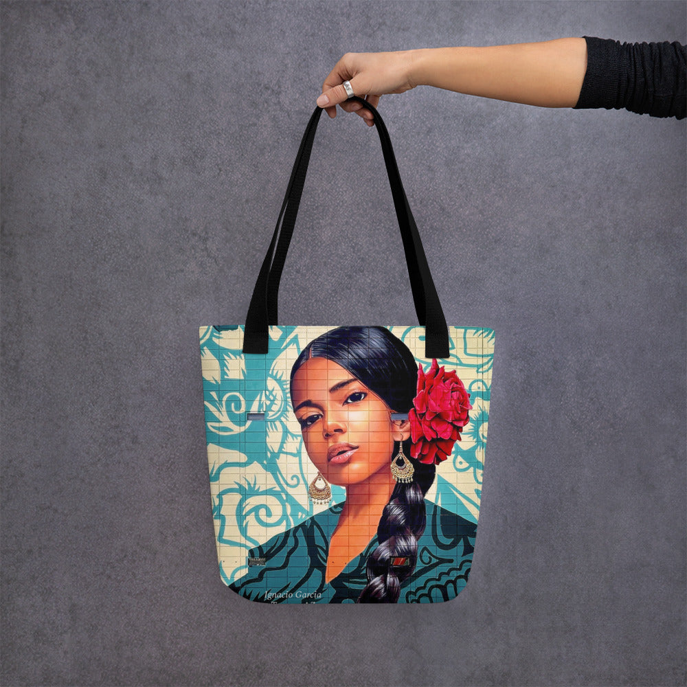 Empowered Woman Mural by Ignacio Garcia | Tote bag