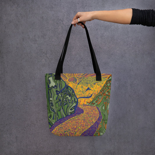 Gates Pass by Lauri Kaye | Tote bag