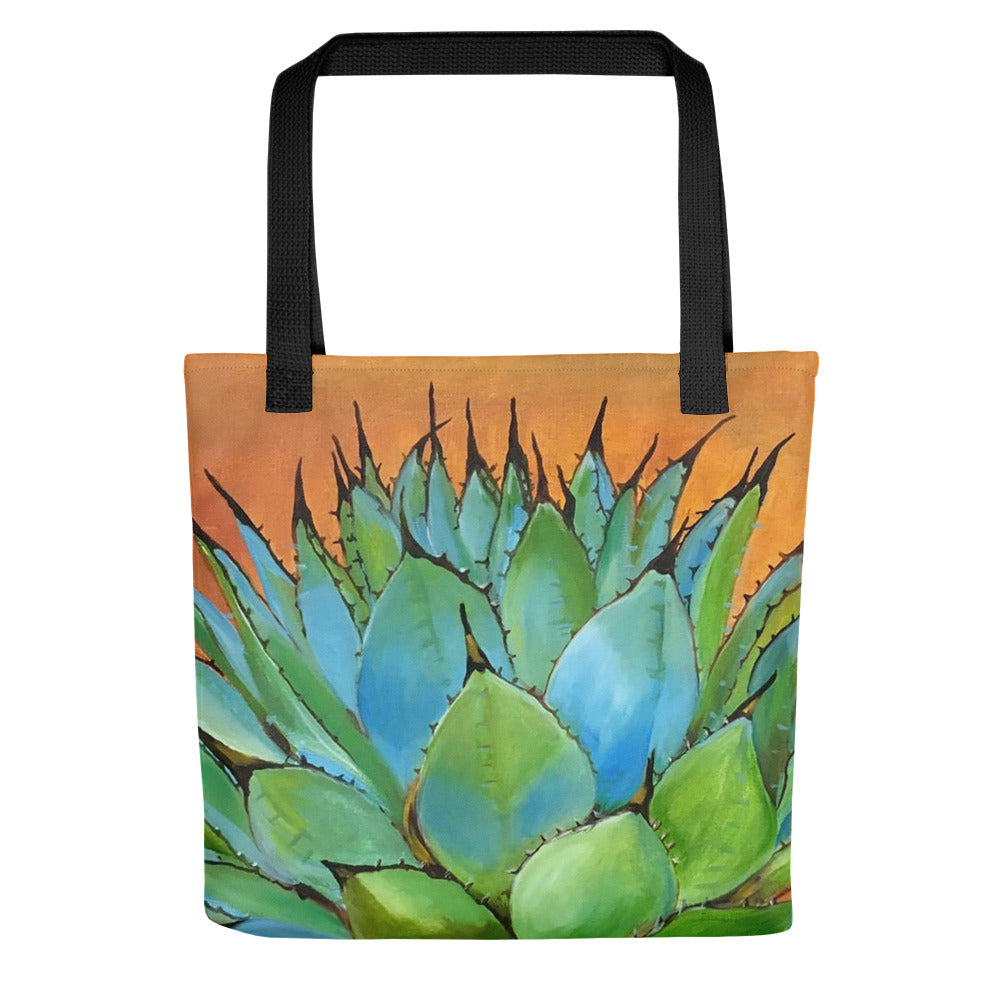 Blue Agave by Andrea Rodriguez | Tote bag