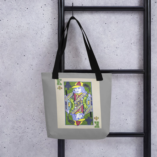 King of Clubs by Suzanne Villella | Tote bag