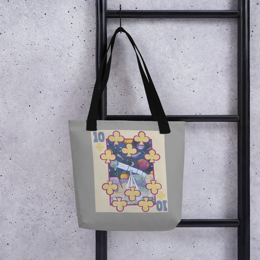 Ten of Clubs by Suzanne Villella | Tote bag