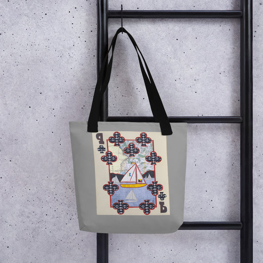 Nine of Clubs by Suzanne Villella | Tote bag