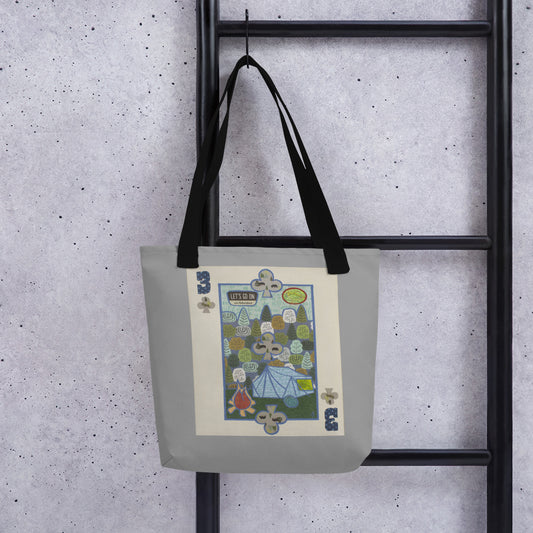 Three of Clubs by Suzanne Villella | Tote bag