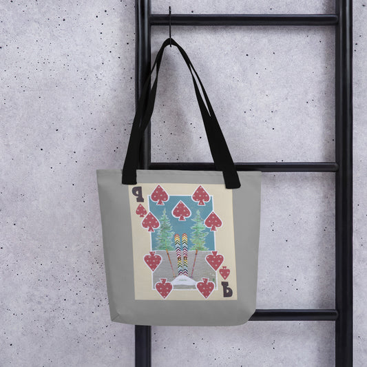 Nine of Spades by Suzanne Villella | Tote bag