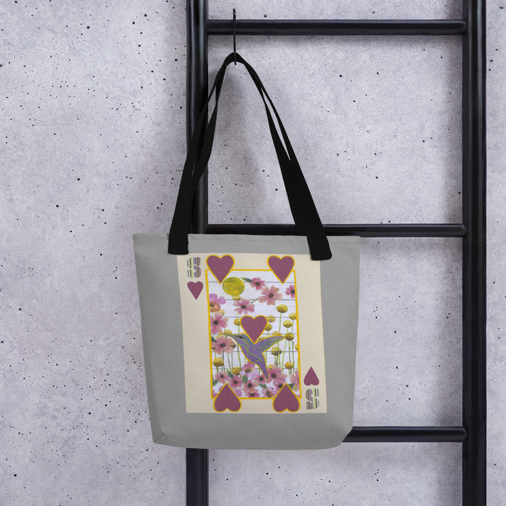 Five of Hearts by Suzanne Villella | Tote bag