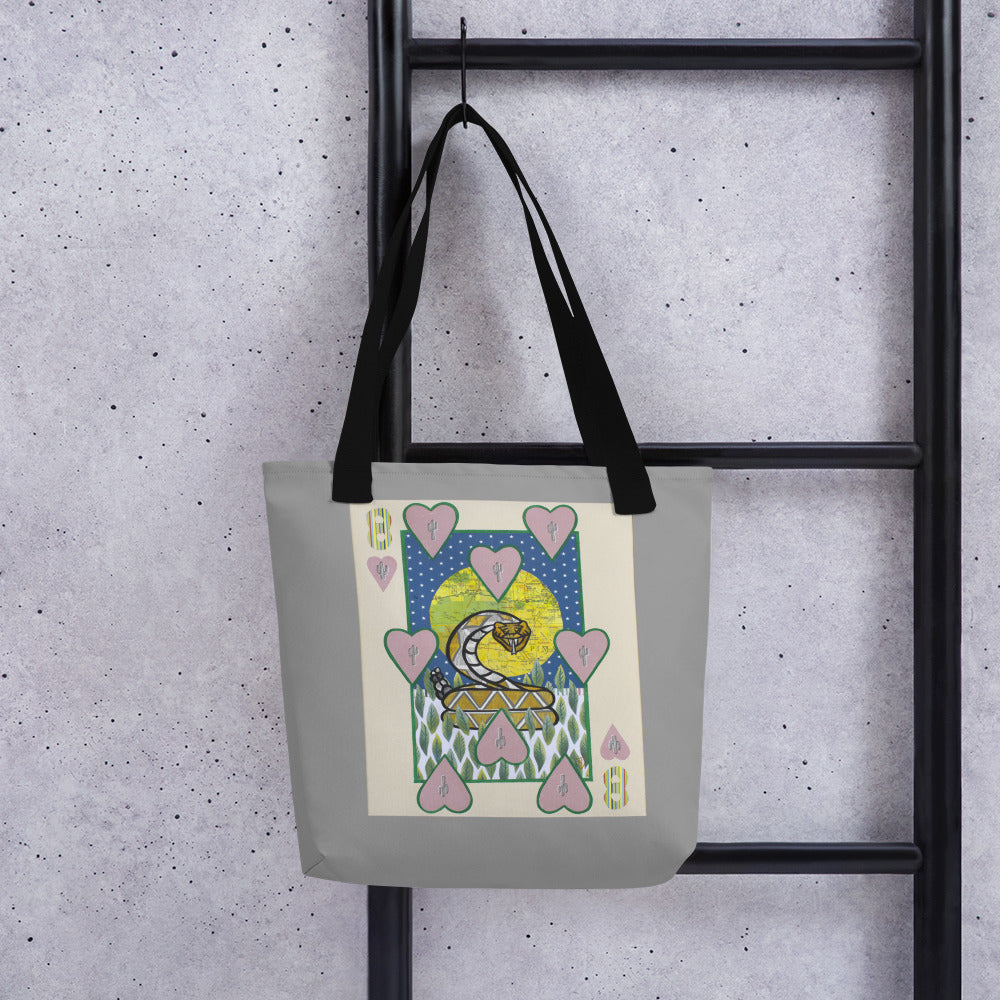 Eight of Hearts by Suzanne Villella | Tote bag