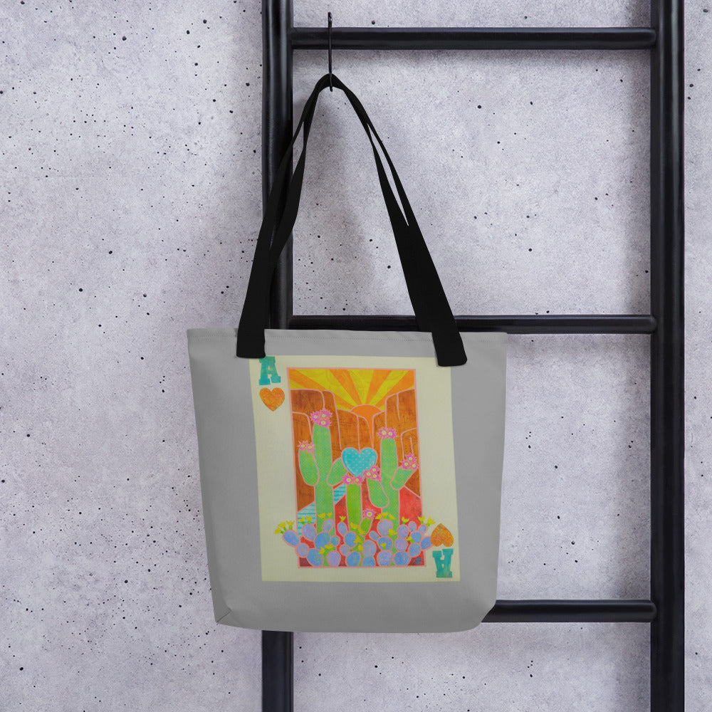 Ace of Hearts by Suzanne Villella | Tote bag