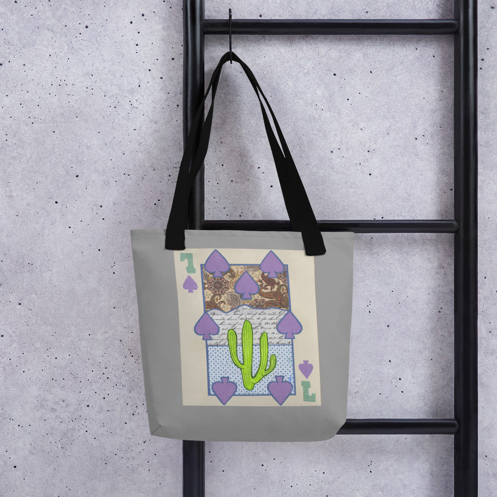 Seven of Spades by Suzanne Villella | Tote bag