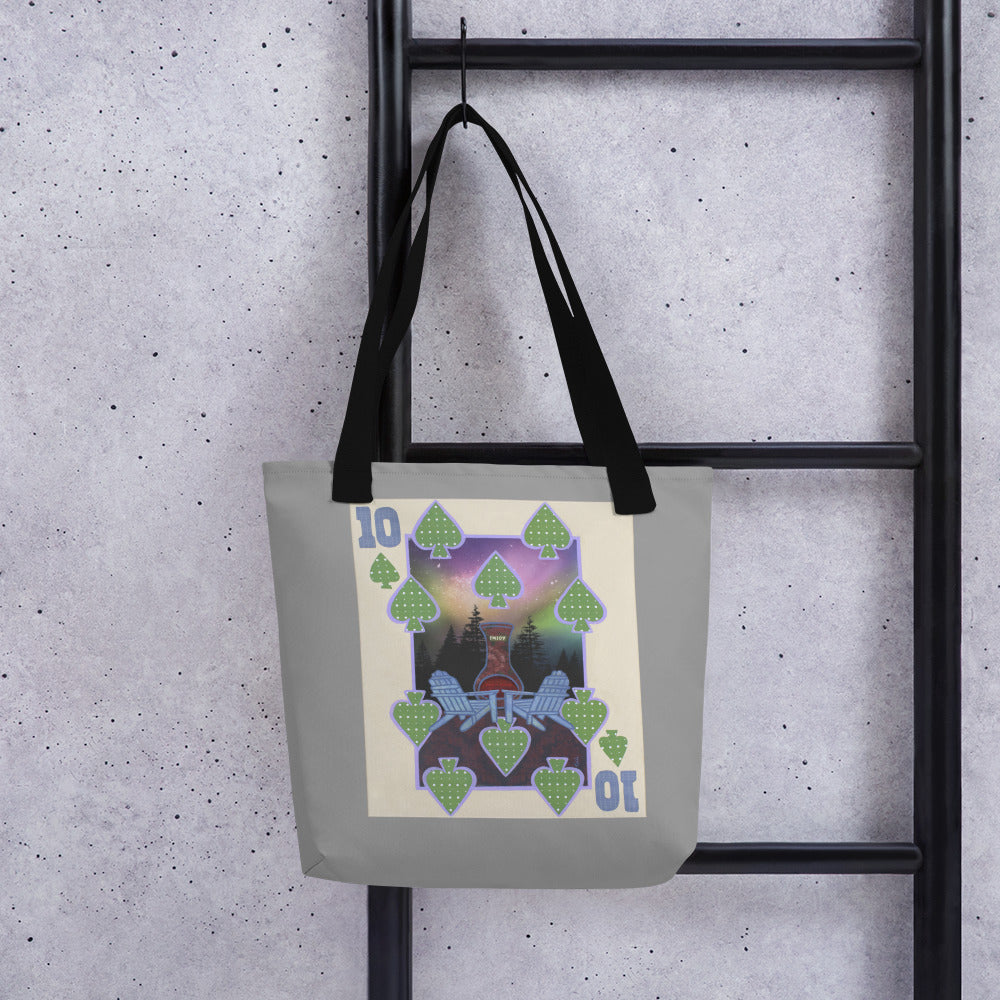 Ten of Spades by Suzanne Villella | Tote bag