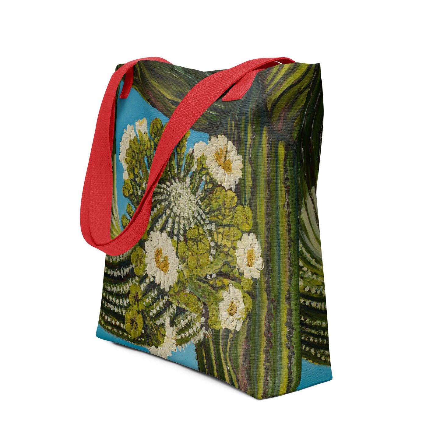 Twisted Saguaro by Andrea Rodriguez | Tote bag