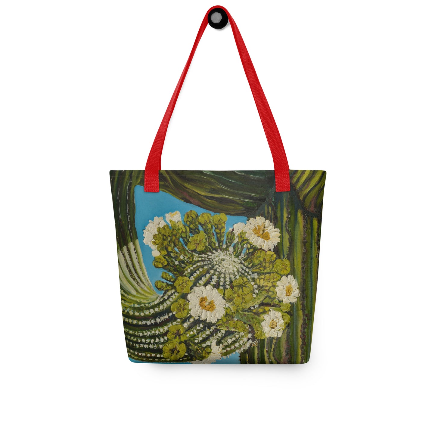 Twisted Saguaro by Andrea Rodriguez | Tote bag