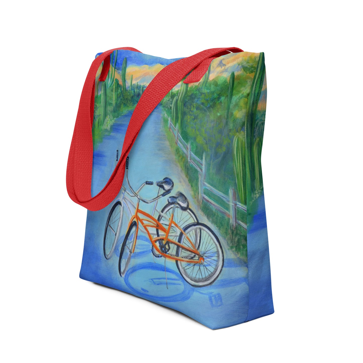 Bikes by Julie Bonner | Tote Bag