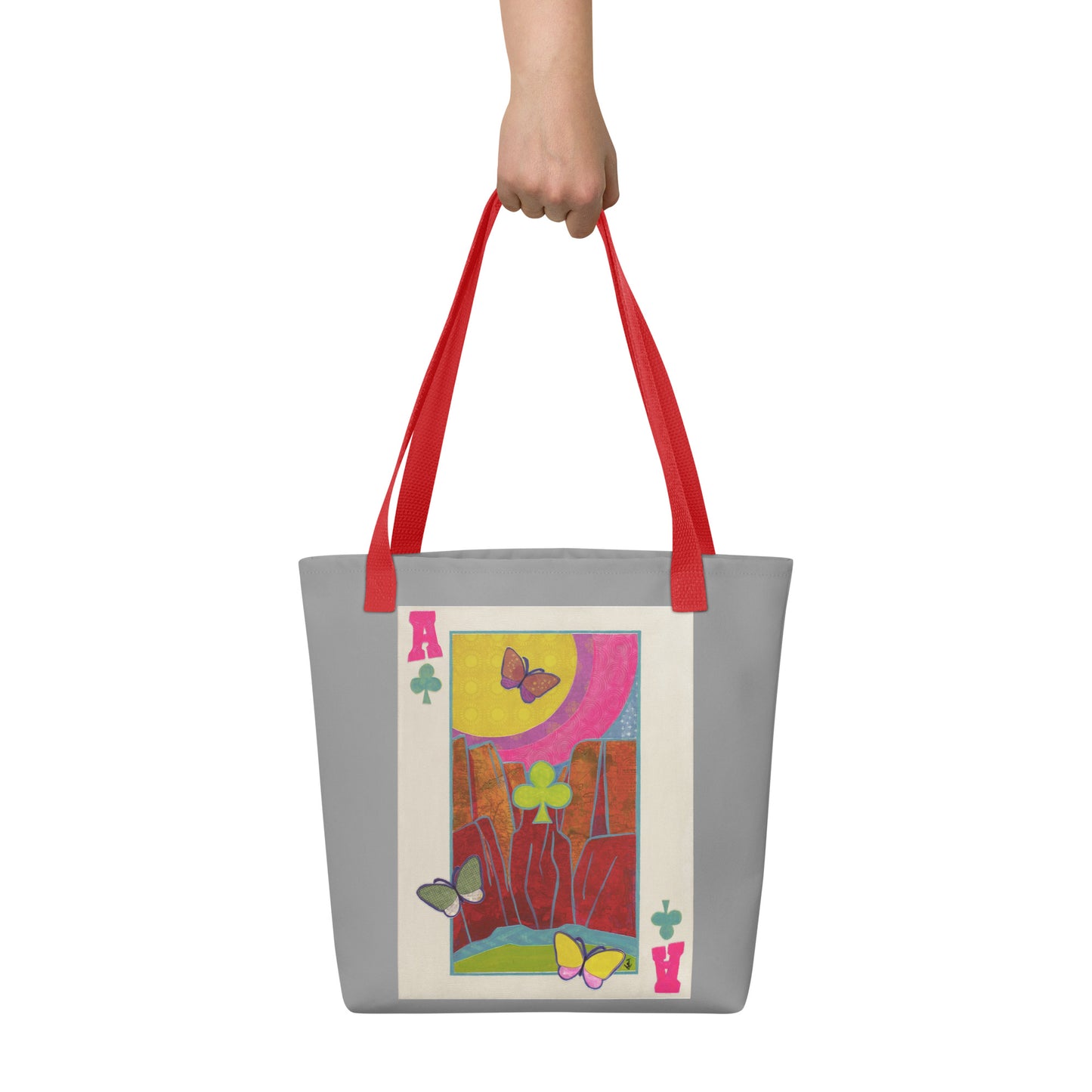 Ace of Clubs by Suzanne Villella | Tote bag